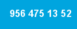 956 475 13 52 956 475 13 52